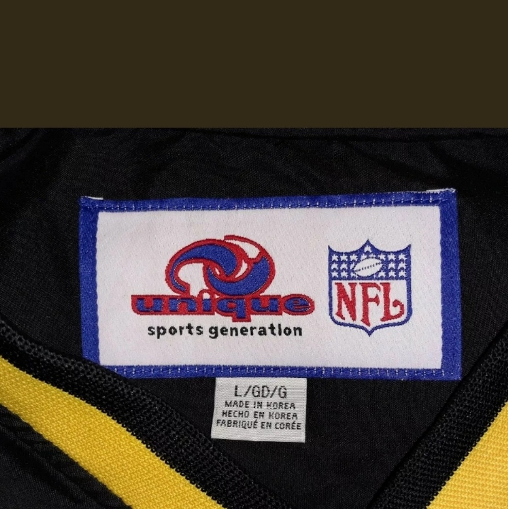 Mens Pittsburgh  steeler pullover jacket - Picture 6 of 7